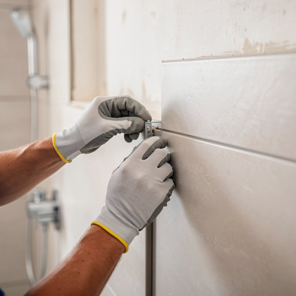 Teo's Construction shower renovation in National City, CA showcasing modern tile and fixtures
